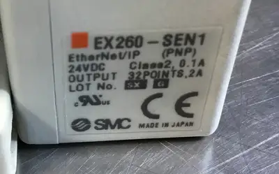 (1) SMC EX260-SEN1 & (12) SMC SV2300R-5FU & (1) SMC BASE UNIT 6B
