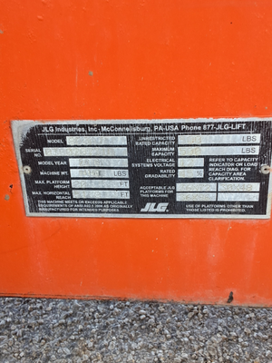 USED 2016 JLG 800AJ