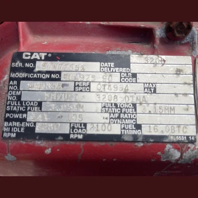 USED CATERPILLAR (CAT) 3208