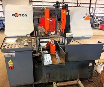 2017 COSEN C-420NC Horizontal Dual Column Band Saws | Midstate Machinery (1)