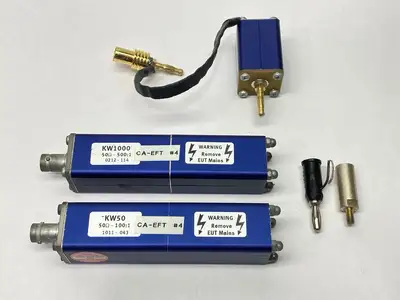 USED EM TEST PULSE VERIFICATION CALIBRATION KIT