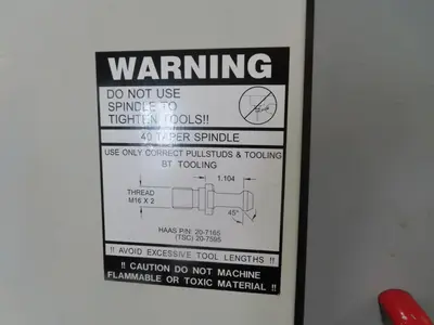 2001 HAAS SUPER MINI MILL CNC Milling | MD Equipment Services LLC (26)