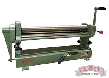 New | in-Stock CHICAGO SR-2420 Plate Bending Rolls including Pinch Michigan US | Vander Ziel Machinery Sales #483005