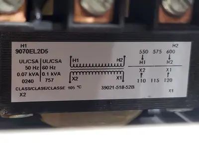 USED SQUARE D MODEL 6