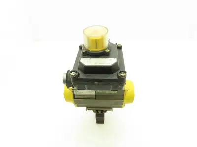 RVA 80SRB075 Pneumatic Actuator With Senitec Position Indicator 1/8" NPT 120PSI