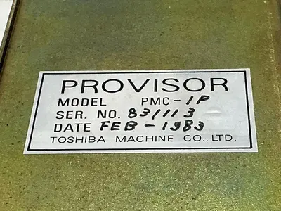 USED 1983 TOSHIBA PMC-IP