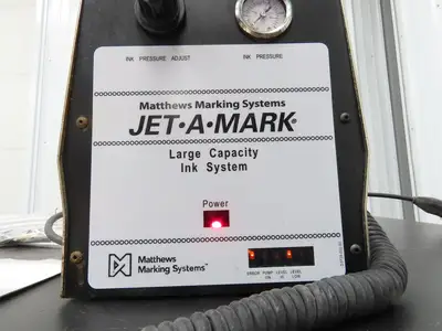 Matthews Marking Systems 40000512 Jet-A Mark Large Capacity Ink System 115/230V