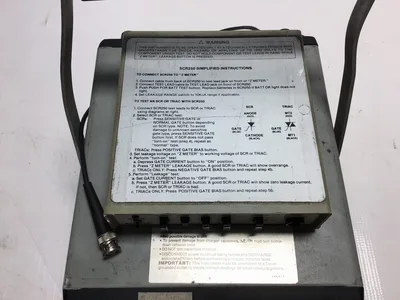 Sencore LC77 Capacitor – Inductor Analyzer with Sencore SCR & TRIAC Test Accessory