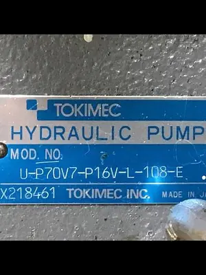 USED TOKIMEC U-P70V7-P16V-L-108-E