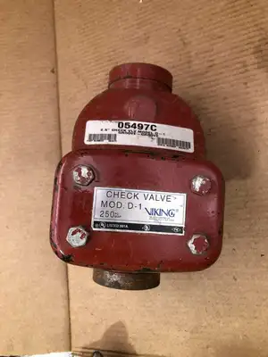 Viking D-1 2-1/2″ Cast Iron Swing Check Valve 250PSI 05497C