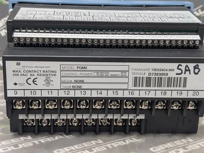 General Electric Multilin PQMII Power Quality Meter 73D224C4.000 Used