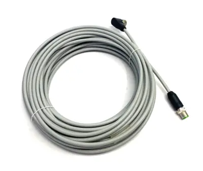 New | in-Stock MURRELEKTRONIK DBL-END CORDSET M12 MALE 0° / M12 FEMALE 90° Cable & Wire | Maverick Industrial Sales #1110783
