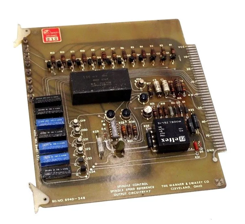 USED WARNER & SWASEY 8940-5177 PC BOARD 89405177