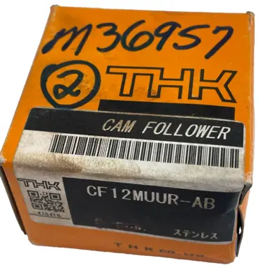 NEW THK CF 12MUUR AB CAM FOLLOWER CF12MURRAB