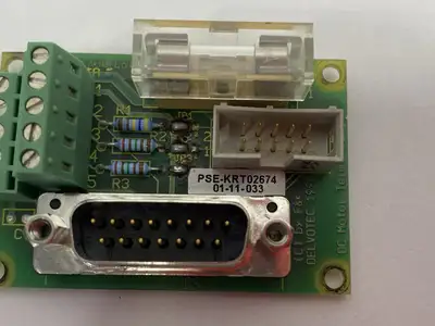 Used F&K Delvotec DC Motor Terminal, Driver/Amplifier for Wire Bonder Servo Controller Parts Michigan US | Maverick Industrial Sales #1397748