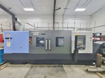 2018 DOOSAN PUMA 5100LC CNC Lathes | Lion Machinery (1)