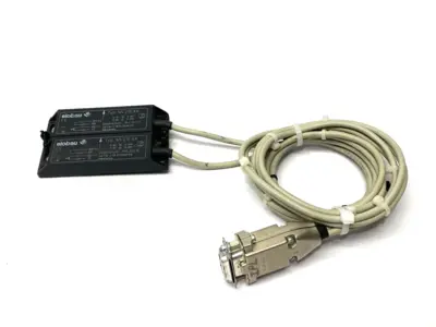 USED ELOBAU SAFETY MAGNETIC SENSOR 2' CABLE LENGTH LOT OF 2