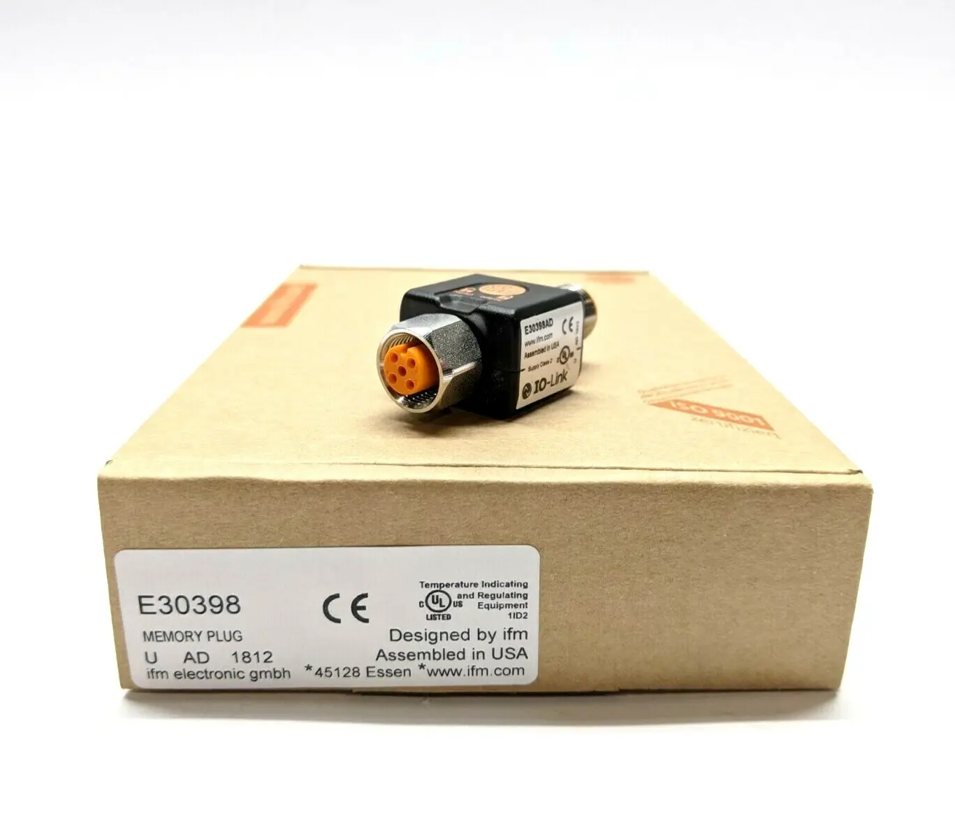 NEW IFM IO-LINK MEMORY PLUG 18... 32VDC M12 CONNECTION