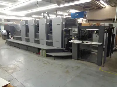 Heidelberg SM102- 4P Four Color 40" Perfector
