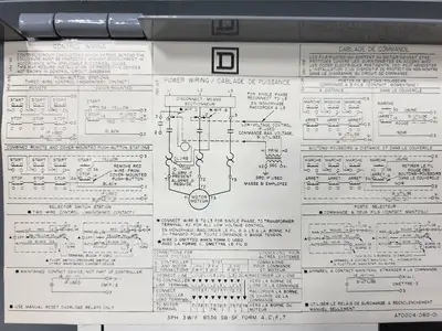 USED SQUARE D 8536SAO12S