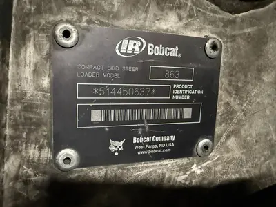 USED BOBCAT 863