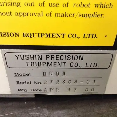 USED YUSHIN PRECISION EQUIPMENT DRDII