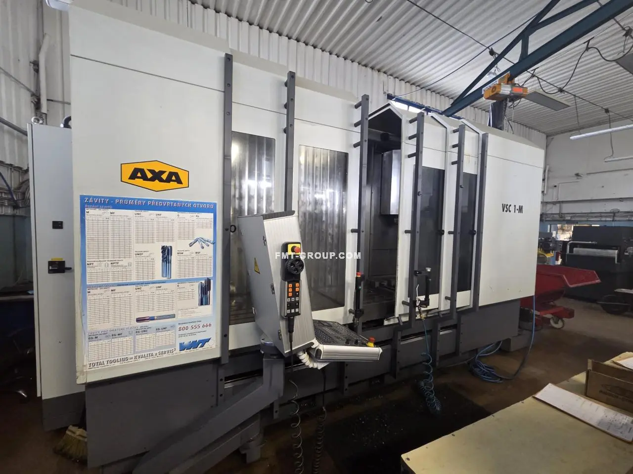 Used 2012 AXA VSC 1-1760 ME Vertical Machining Centers | F.M.T. Group s.r.o. #1252947