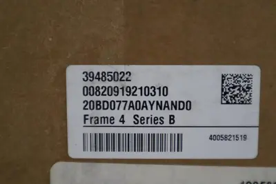ALLEN BRADLEY 20BD077A0AYNAND0 POWERFLEX 700 DRIVE VFD 60 HP NEW UNIT STOCK S193