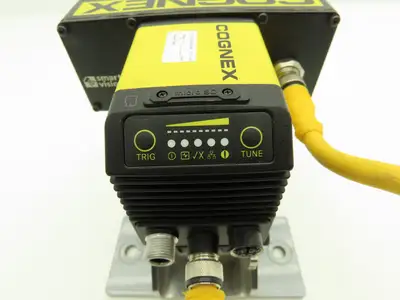 Cognex DM475X-M DataMan Fixed Mount Barcode Reader W/119-10101R High Power Light