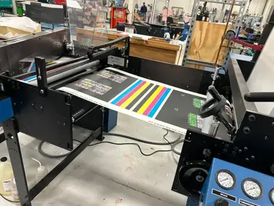 D&K 32150 Acculam High Speed Laminator with Accufeed 3210