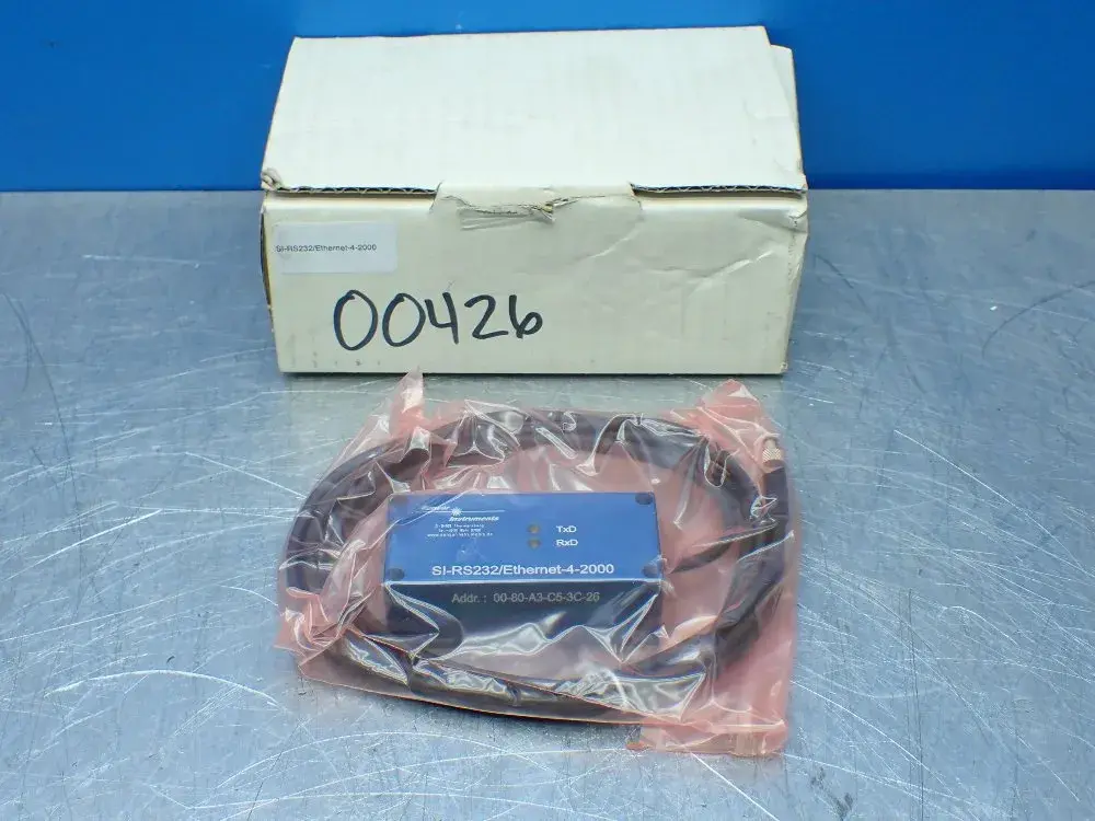 NEW SENSOR INSTRUMENTS SIRS232/ETHERNET42000