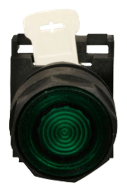 Eaton E22NB3 Pushbutton Operator Switch, Illuminated, Momentary, Green [New]