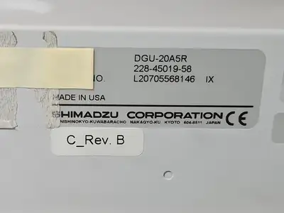 Shimadzu DGU-20A5R Prominence Degasser (BIN563)
