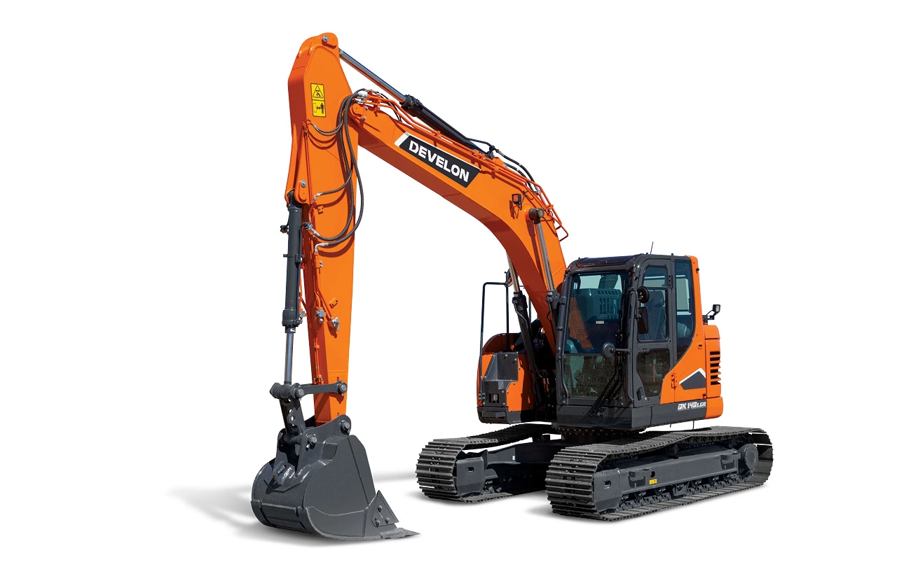 USED DEVELON DX140LCR-7