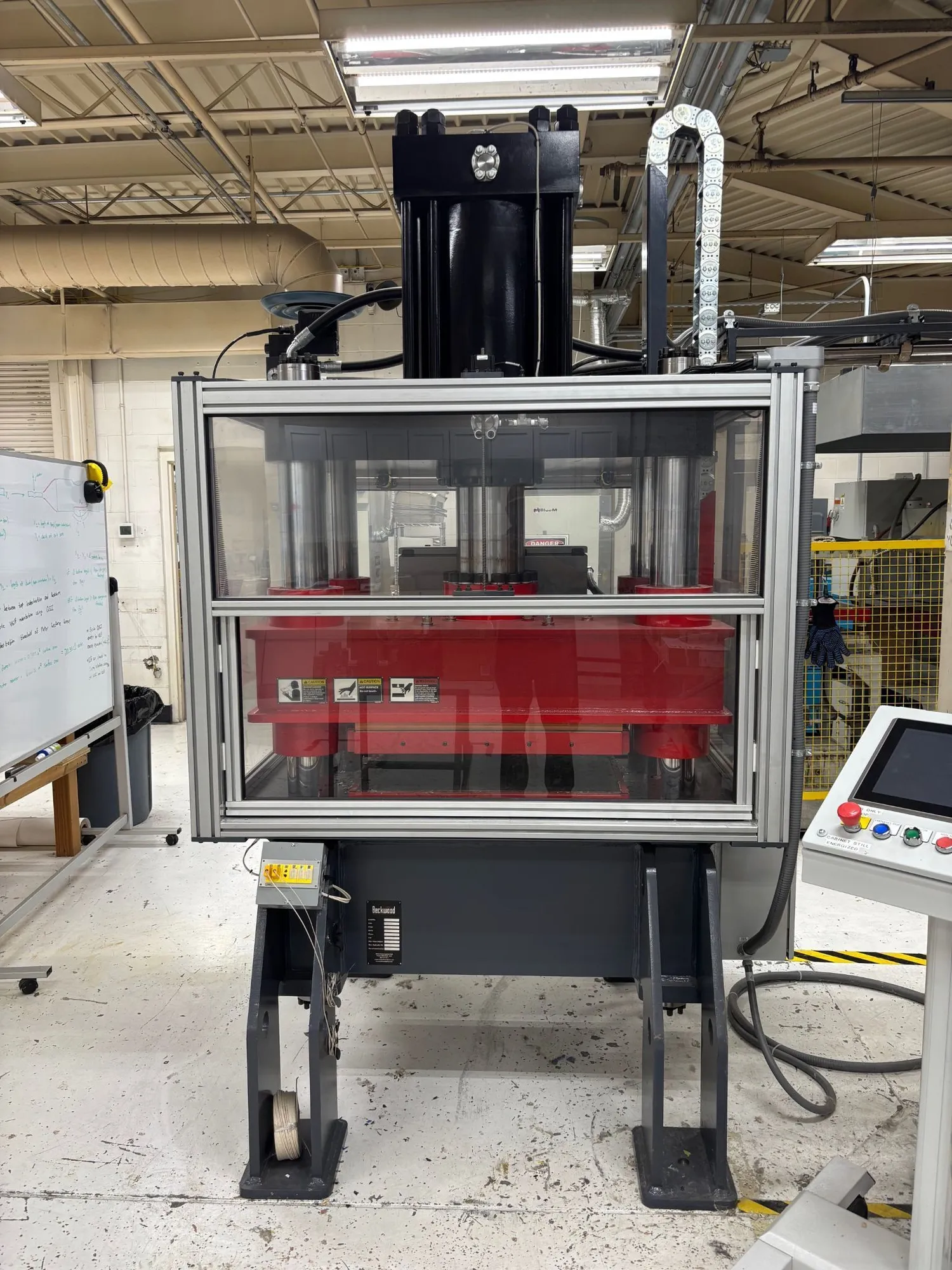 250 Ton Beckwood Heated Platen Press - New 2023