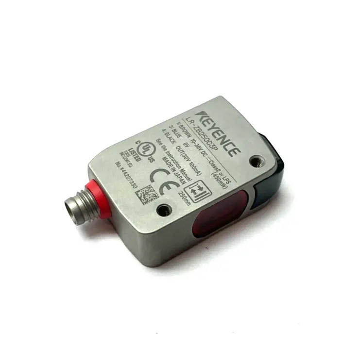 Used KEYENCE SELF-CONTAINED CMOS DISTANCE BASED LASER SENSOR 3-PIN M8 Proximity Sensors Michigan US | Maverick Industrial Sales #1089997