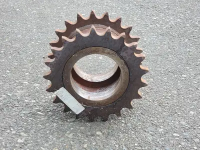 Roller Chain Sprocket DS100C21, Double Single