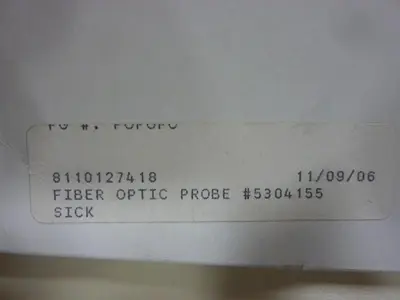 NEW SICK OPTIC ELECTRONIC LLK2-O4MM02