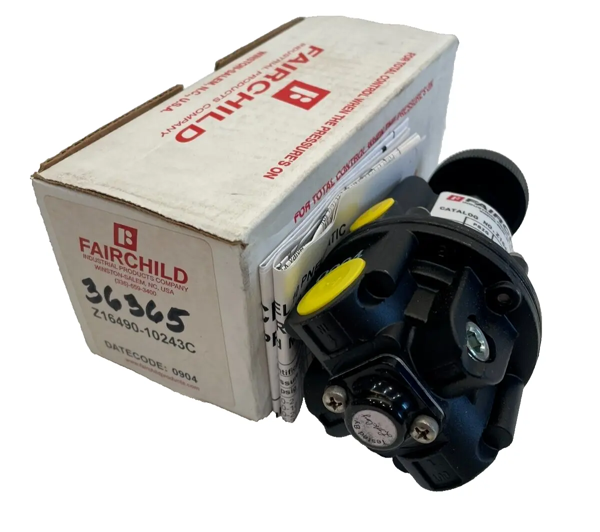 NEW FAIRCHILD Z16490-10243C PRESSURE REGULATOR Z1649010243C