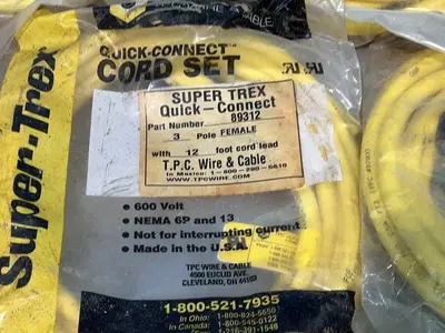 Used SUPER TREX 89312 Cable & Wire Ohio US | HGR 24 #1415181