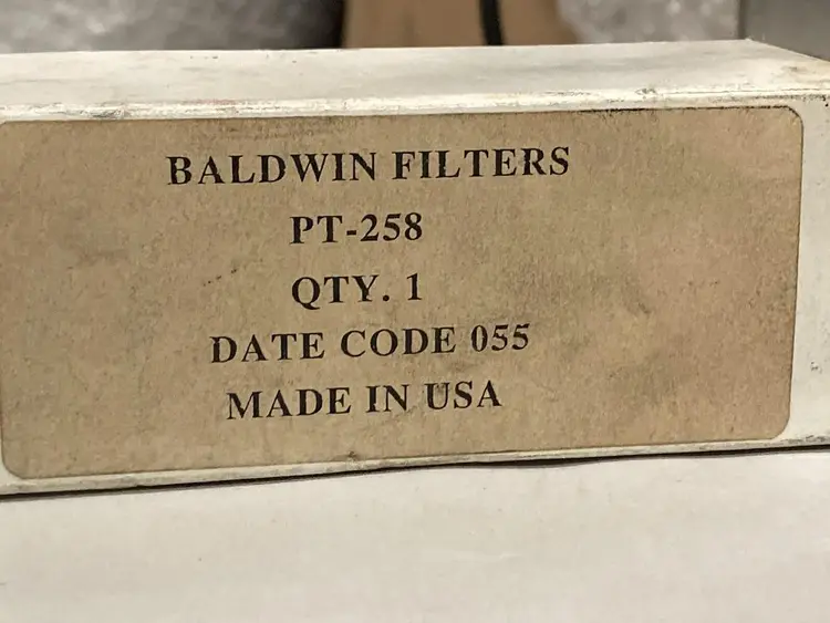 New | in-Stock BALDWIN PT258 Filters Ohio US | Surplus Asset Holdings #1240033