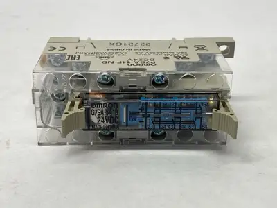 USED OMRON 24VDC SAFETY RELAY 5PST-NO SPST-NC W/ P7SA-14F-ND SOCKET/BASE