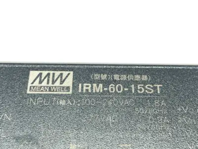 Mean Well IRM-60-15ST Power Supply 5V 4A 100-264V - New