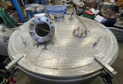 Comteifa FT-12-BG ATEX perforate basket centrifuge, 316L SS.