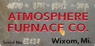 AFC-HOLCROFT Temper 36-48-36 Batch Temper, Gas-Fired | Heat Treat Equipment Co. (8)