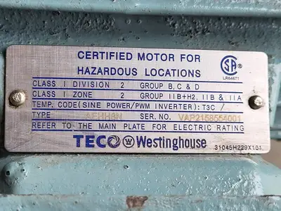 USED TECO-WESTINGHOUSE AEHH8N PDH1/525C