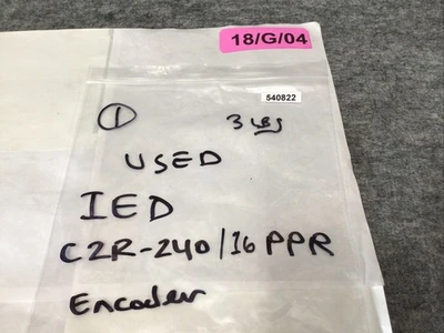 Used IED C2R-240/16PPR Miscellaneous MRO California US | Davliegogo LLC #1725788