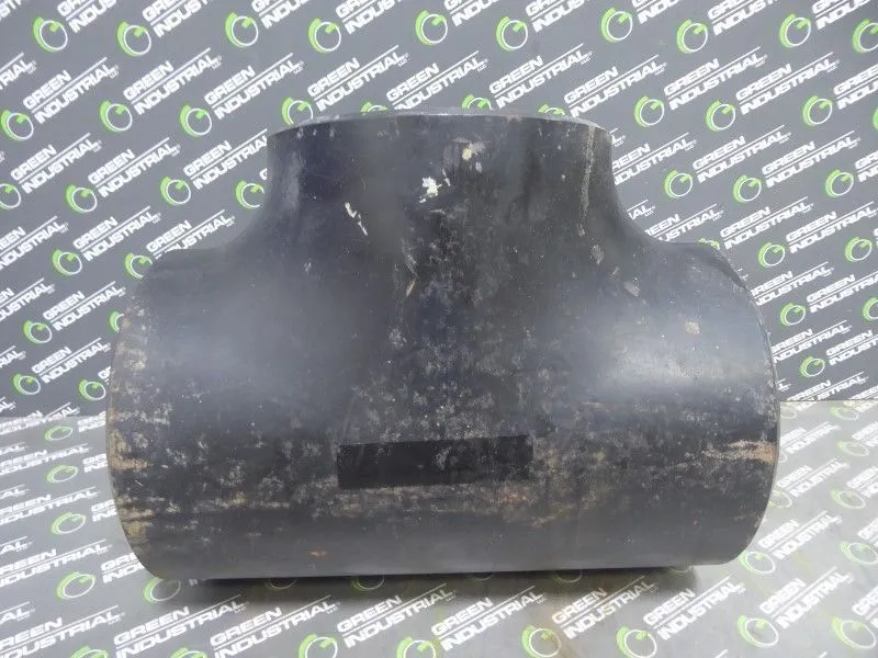 Unbranded Pipe Tee 8" Run Connection 14" Face to Face 7" Center to Face New