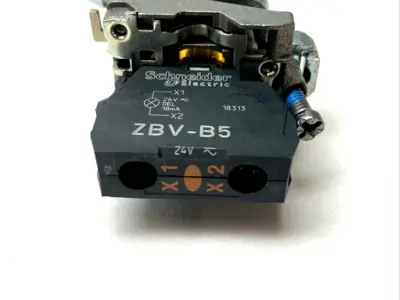 XB4BVB5 | Schneider Electric  Pilot Light Harmony XB4 Metal Orange 22mm - New