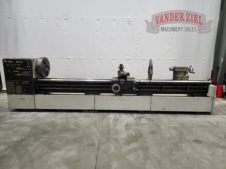 Used ROMI EH-40A Engine Lathes Michigan US | Vander Ziel Machinery Sales #482695